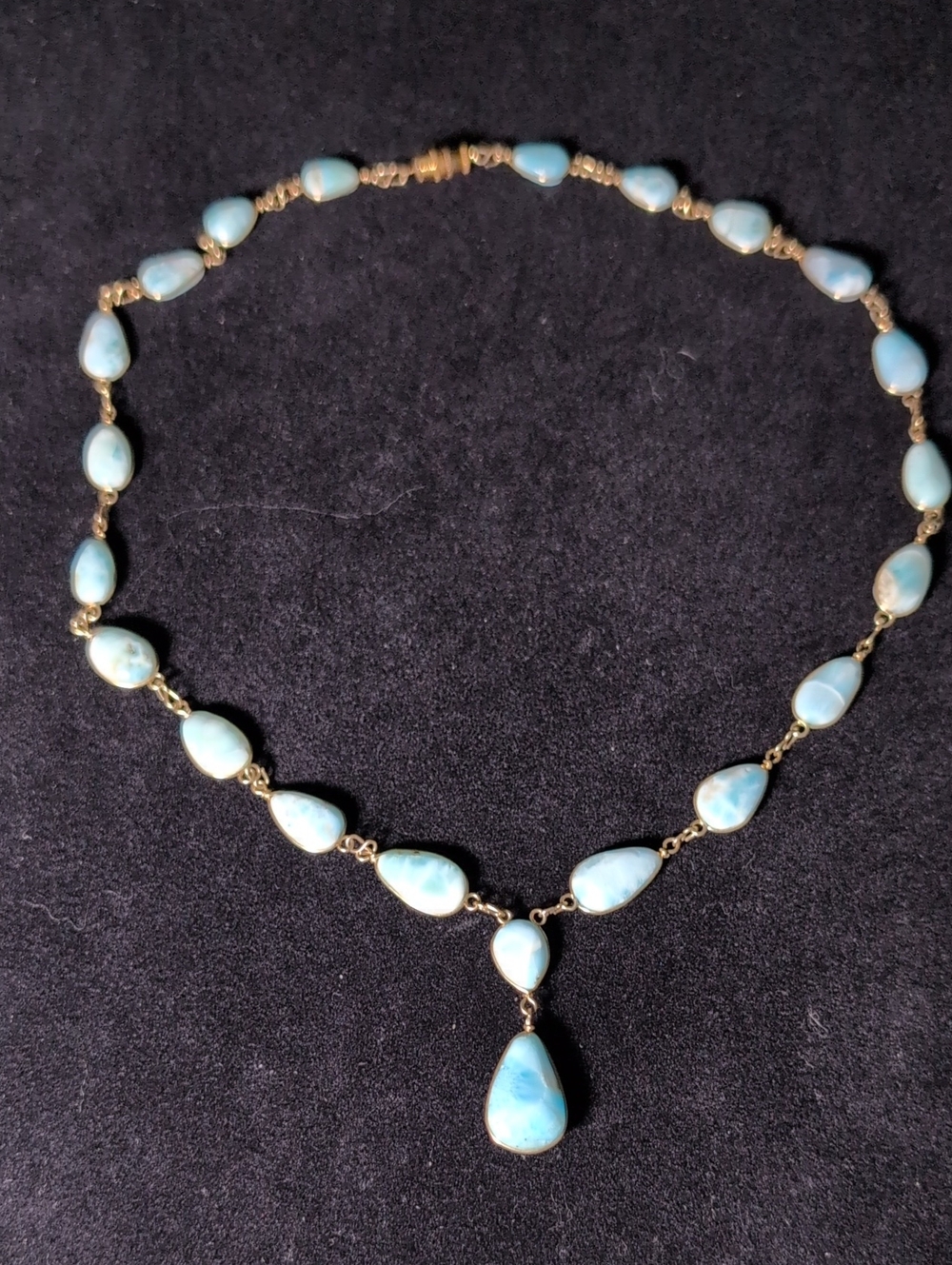 Green Adventurine Pendant Drop Necklace